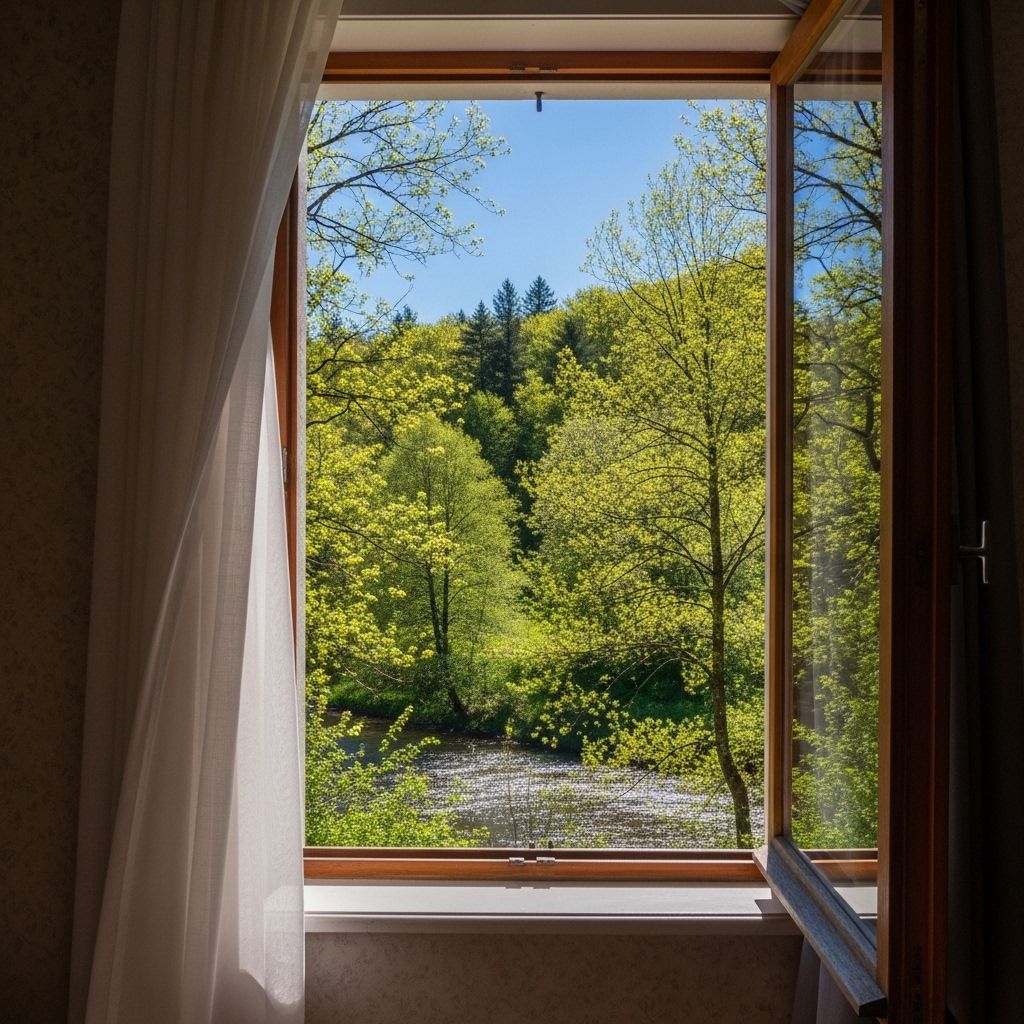 Bureau ergonomique bien organisé avec un écran d'ordinateur à hauteur des yeux, un éclairage indirect doux et une posture de travail adaptée représentant les bonnes pratiques d'ergonomie visuelle
